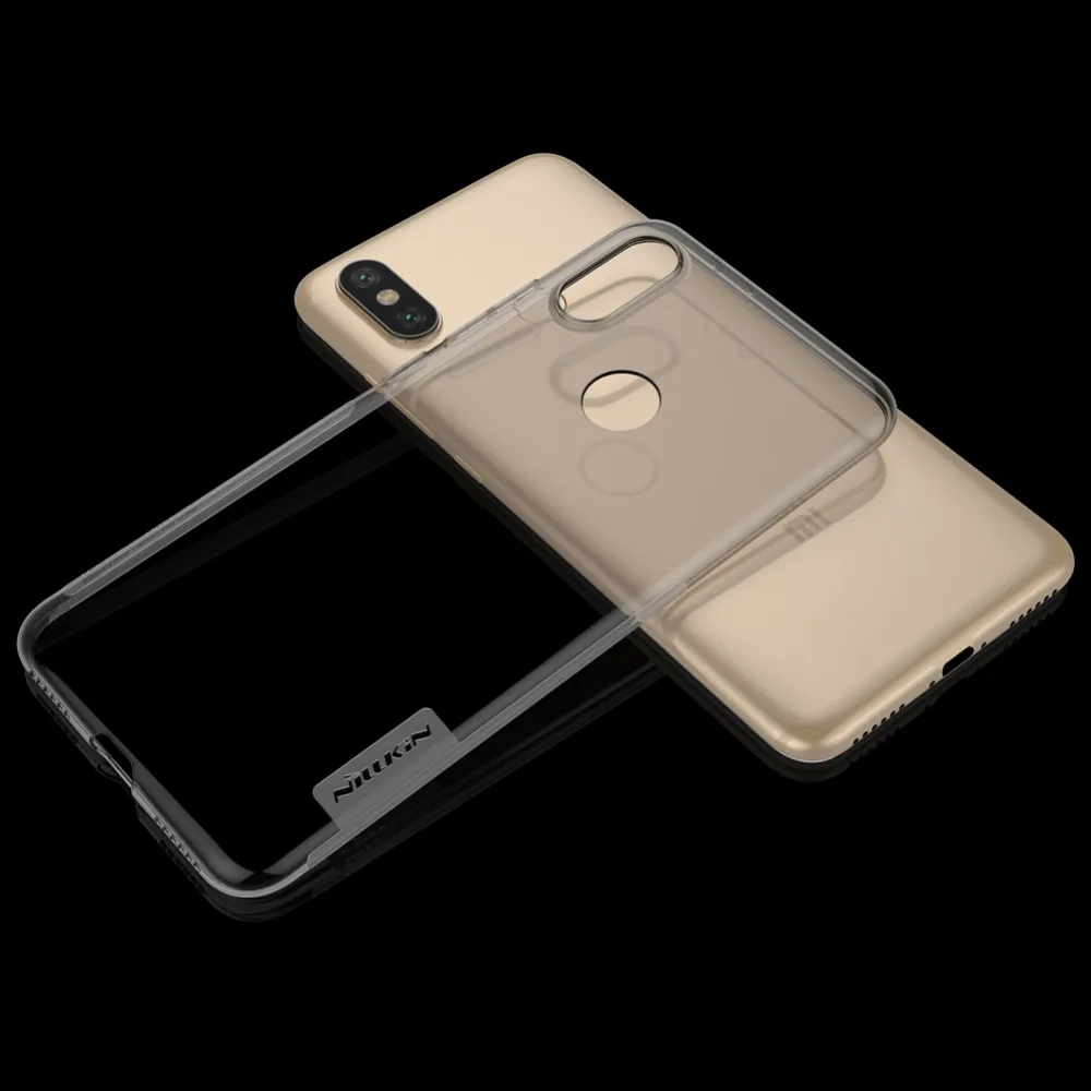 Nillkin супер тонкий природа прозрачный чехлы Телефон для Xiaomi Mi 6X чехол случае |