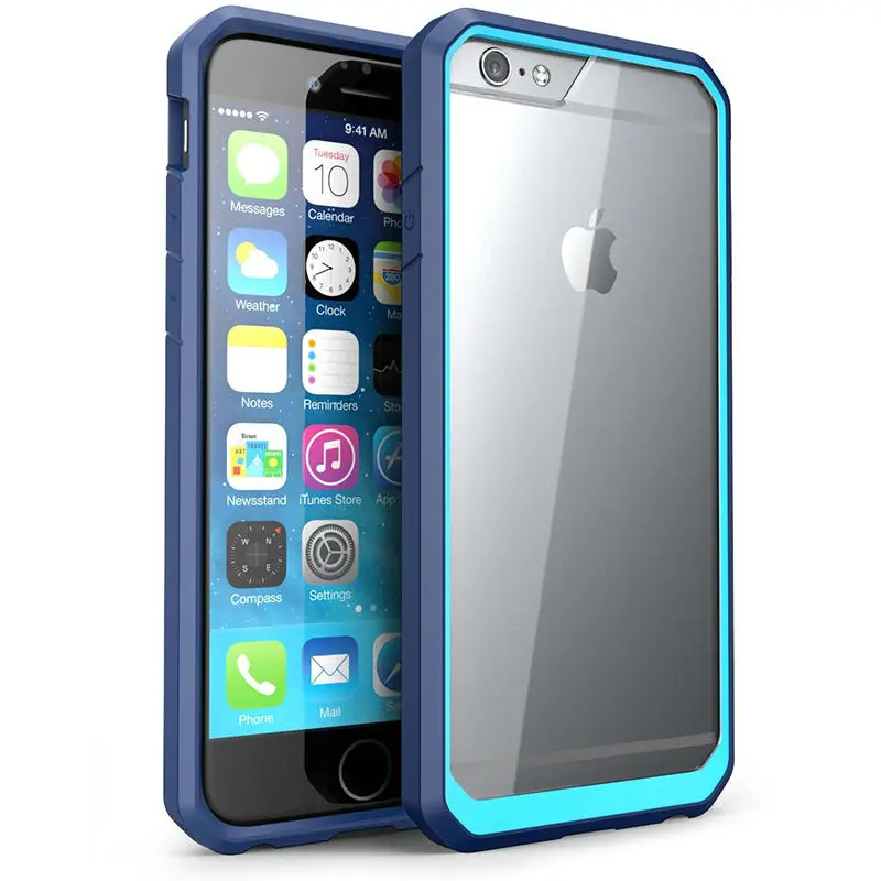 REFUNNEY Transparent Shockproof Back Cover for iPhone 6 6s Plus Hard Case Coque Capinha iPhone6 s 6Plus |