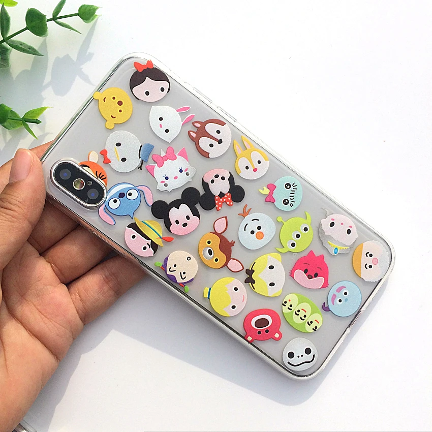 Силиконовый чехол для телефона Apple iPhone х iPhoneX случае 7 8 плюс крышка прозрачная