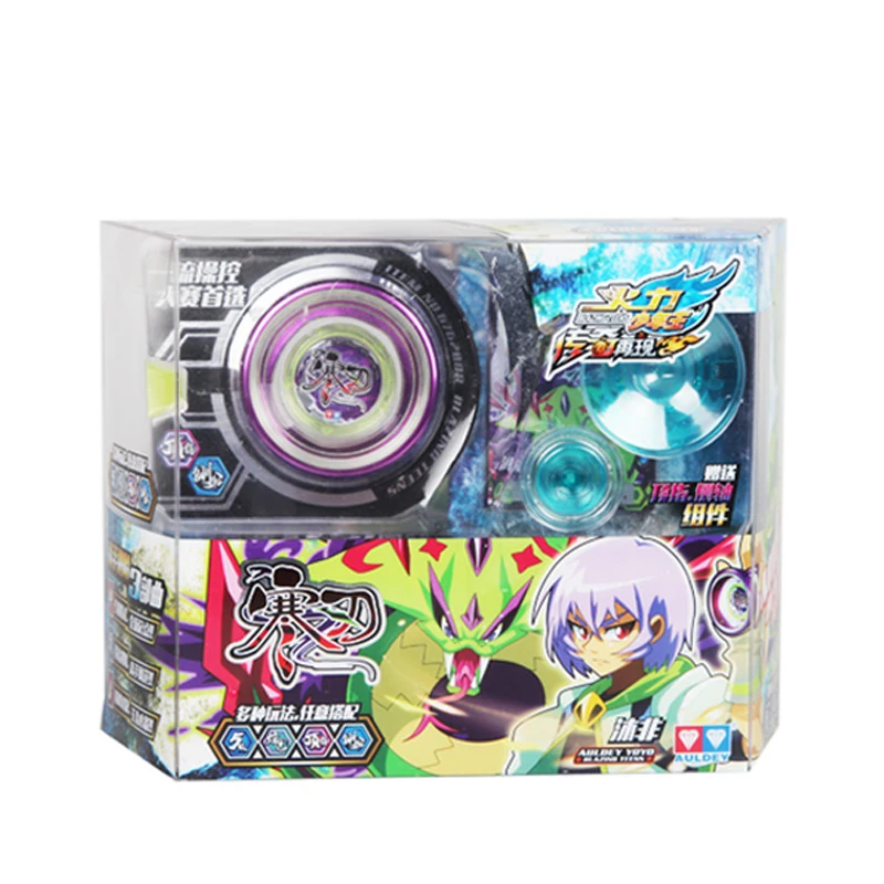 Auldey холодное лезвие YoYo CNC металл и пластик Auldey сверкающие подростки YoYo KK подшипник Профессиональный yoyo свободный боковой вал