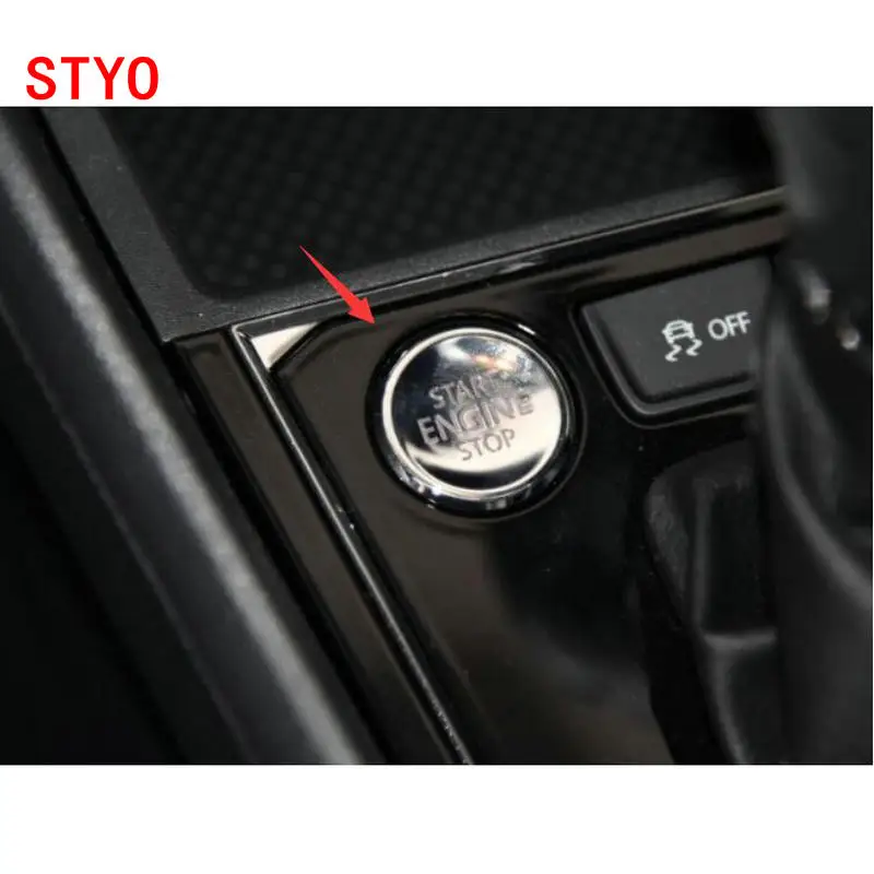 STYO автомобиля кнопка старт/стоп переключатель для V-W Tiguan 2008-2016 Sharan 2011-2016 7N 5N0959839 5N0