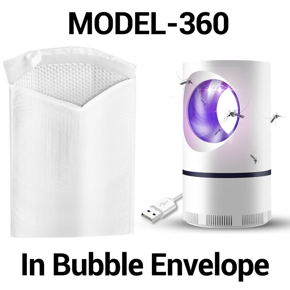 Model-360-Bubble-Bag Наклейка от комаров лампа светодиодный фотокаталитическая ловушка для комаров насекомых Moskito Muggen Killer USB ошибка Zapper репеллент открытый - Цвет: Model-360-Bubble-Bag