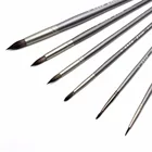 Кисточки для художественной краски, кисточки для гуаши, Кисточки Из белки, кисточки круглой формы для акварели, акрила, художественные принадлежности, школьные принадлежности, 6 шт.