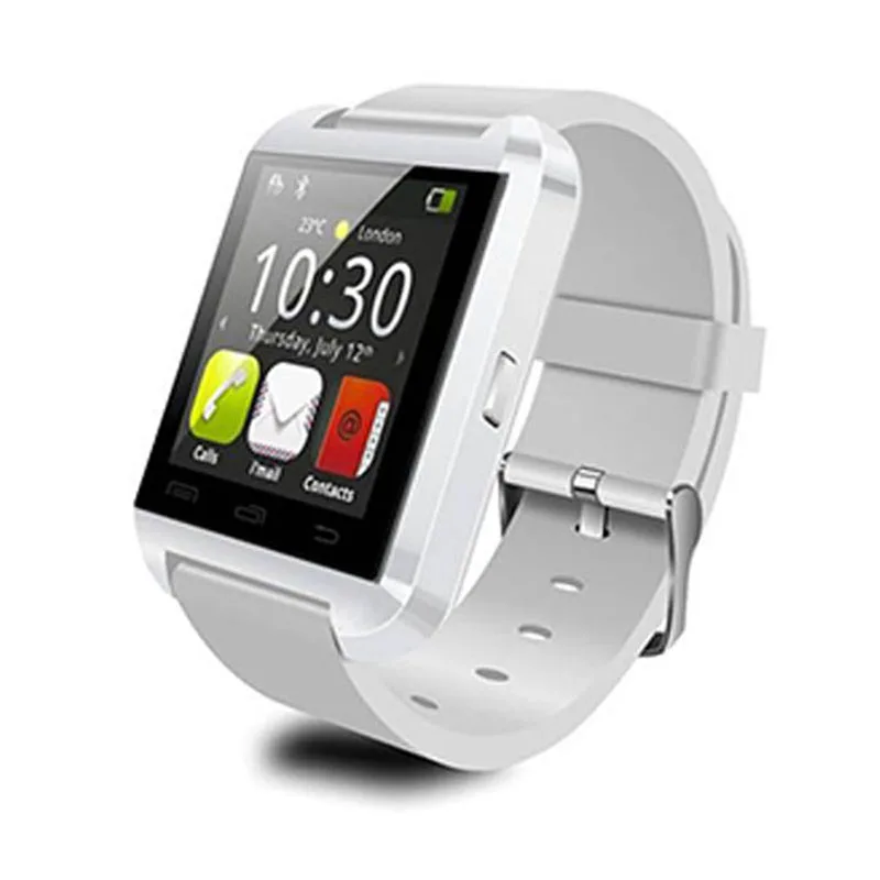 White 1 шт. умные наручные часы Phone mate Bluetooth 4,0 для Android htc samsung электронные мужские часы Топ бренд хорошее качество HK& 50 - Цвет: White