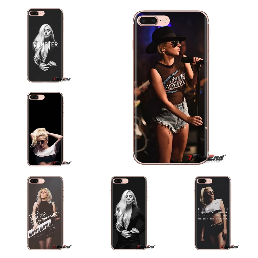 Lady JOANNE gaga monster lyric quotes Transparent TPU Housing For Samsung Galaxy A3 A5 A7 A9 A8 Star A6 Plus 2018 2015 2016 2017 |