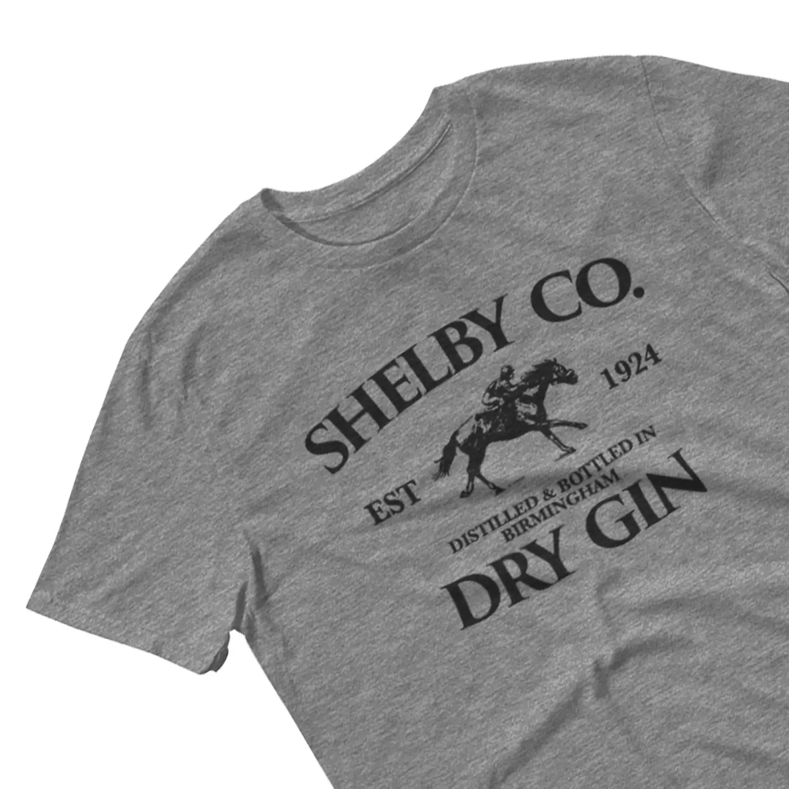 Shelby Gin Company-Peaky blinders футболка-мужская футболка с принтом Мужская коротким рукавом