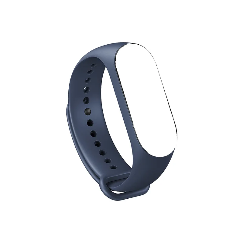 Deep Blue Крепление для спортивной камеры Xiao mi Цвет ремень для Xiaomi mi Band 3/4 mi band 3/4 двойной Материал процесс синтеза мульти Цвет браслет - Цвет: Deep Blue