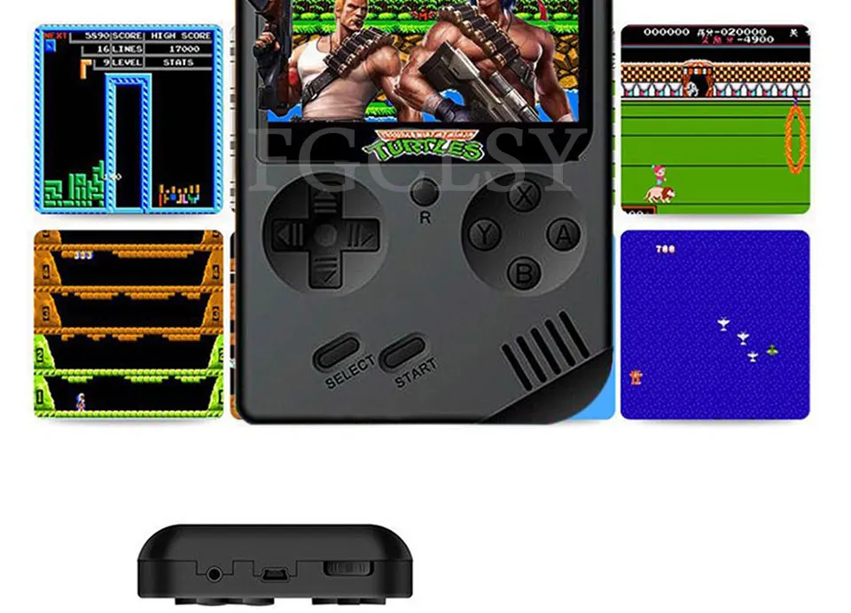 FGCLSY игровая консоль 8 бит ретро мини карманный портативный игровой плеер встроенный 168 классические игры ностальгическая игровая консоль