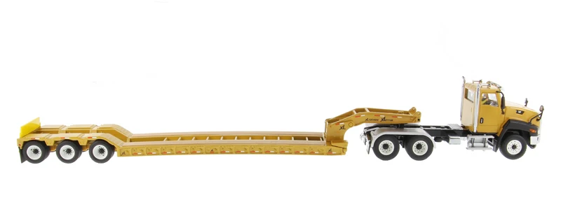DM-85503C 1:50 гусеница CT660 день кабина с XL 120 низкопрофильный HDG Lowboy трейлер