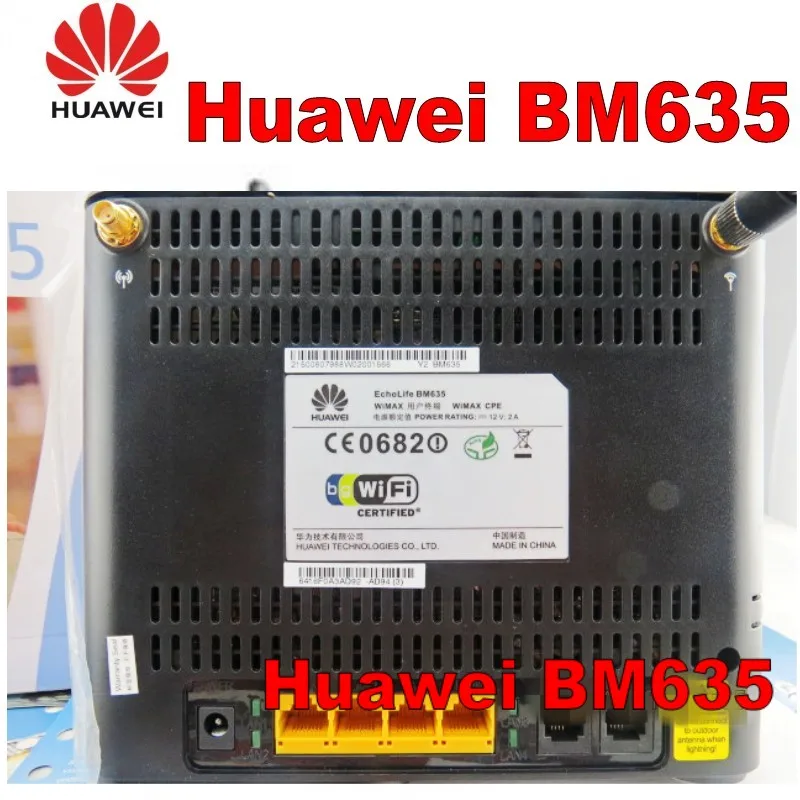 Разблокированный беспроводной комнатный маршрутизатор Huawei BM635 3 6G Wimax с