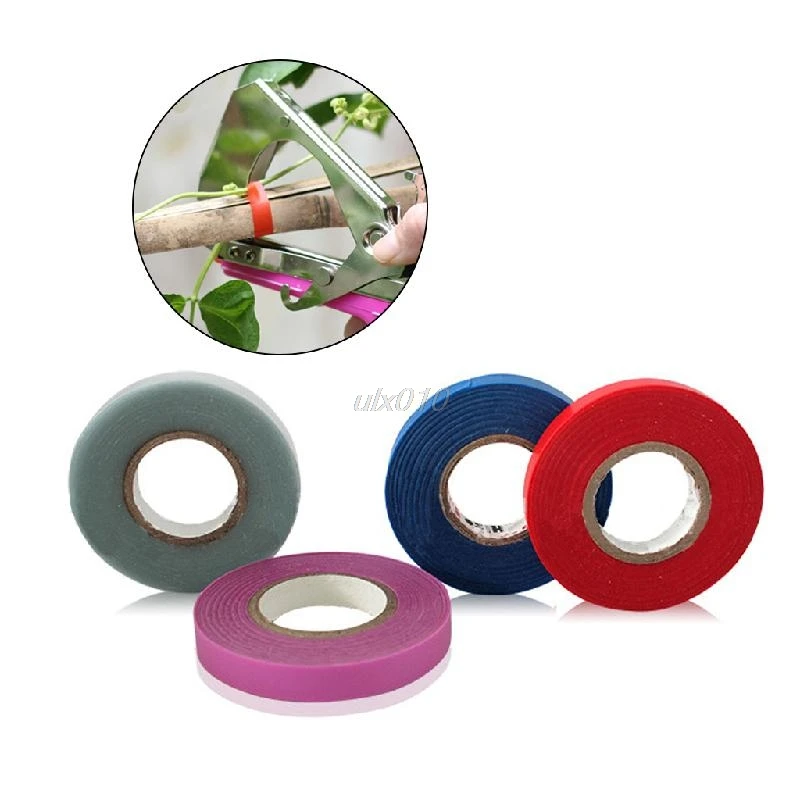 40 м садовая лента дерево Parafilm Secateurs Graft Branch Bind Belt PVC Tie Toolsit July1 Whosale &