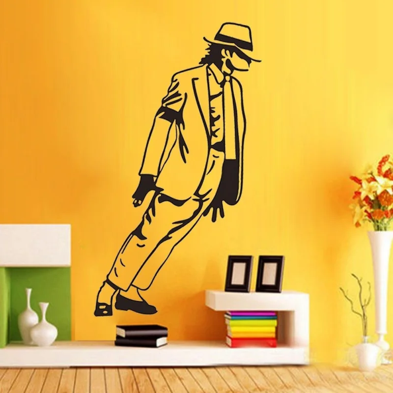 Коллекция 2016 года настенная виниловая наклейка Майкла Джексона для детской