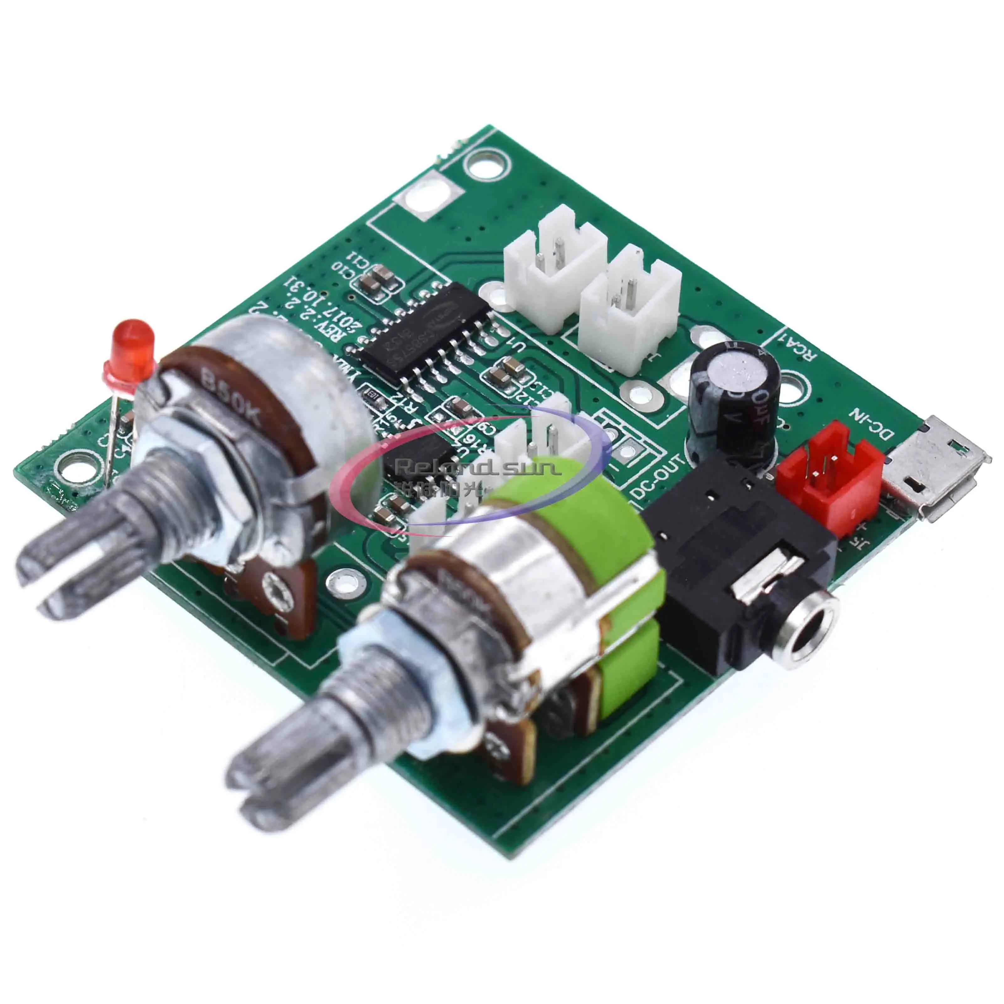 DC 5V 20W 2 1 двухканальный 3D объемный цифровой стерео усилитель класса D плата модуль