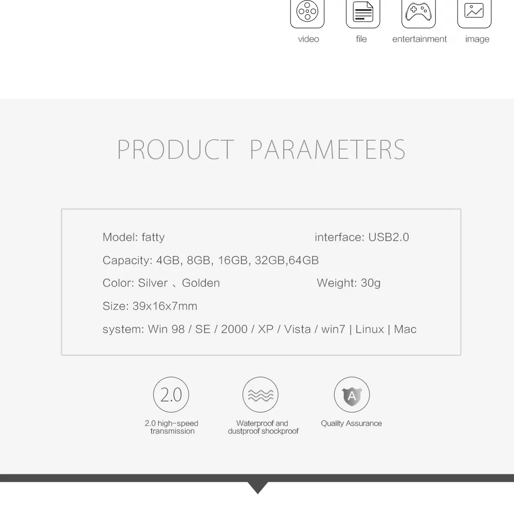 Горячая Распродажа 32GB 16GB 8GB USB флеш-накопитель из нержавеющей стали USB 2,0 флеш-накопитель