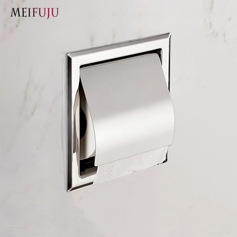 Утопленный держатель туалетной бумаги из нержавеющей стали|toilet paper holder|toilet roll