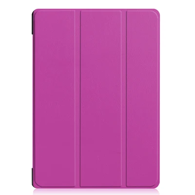 Фиолетовый Деловой чехол для lenovo Tab E10 TB-X104 10,", защитный чехол-подставка для планшета lenovo X104 TabE10, защитный чехол Fundas - Цвет: Фиолетовый