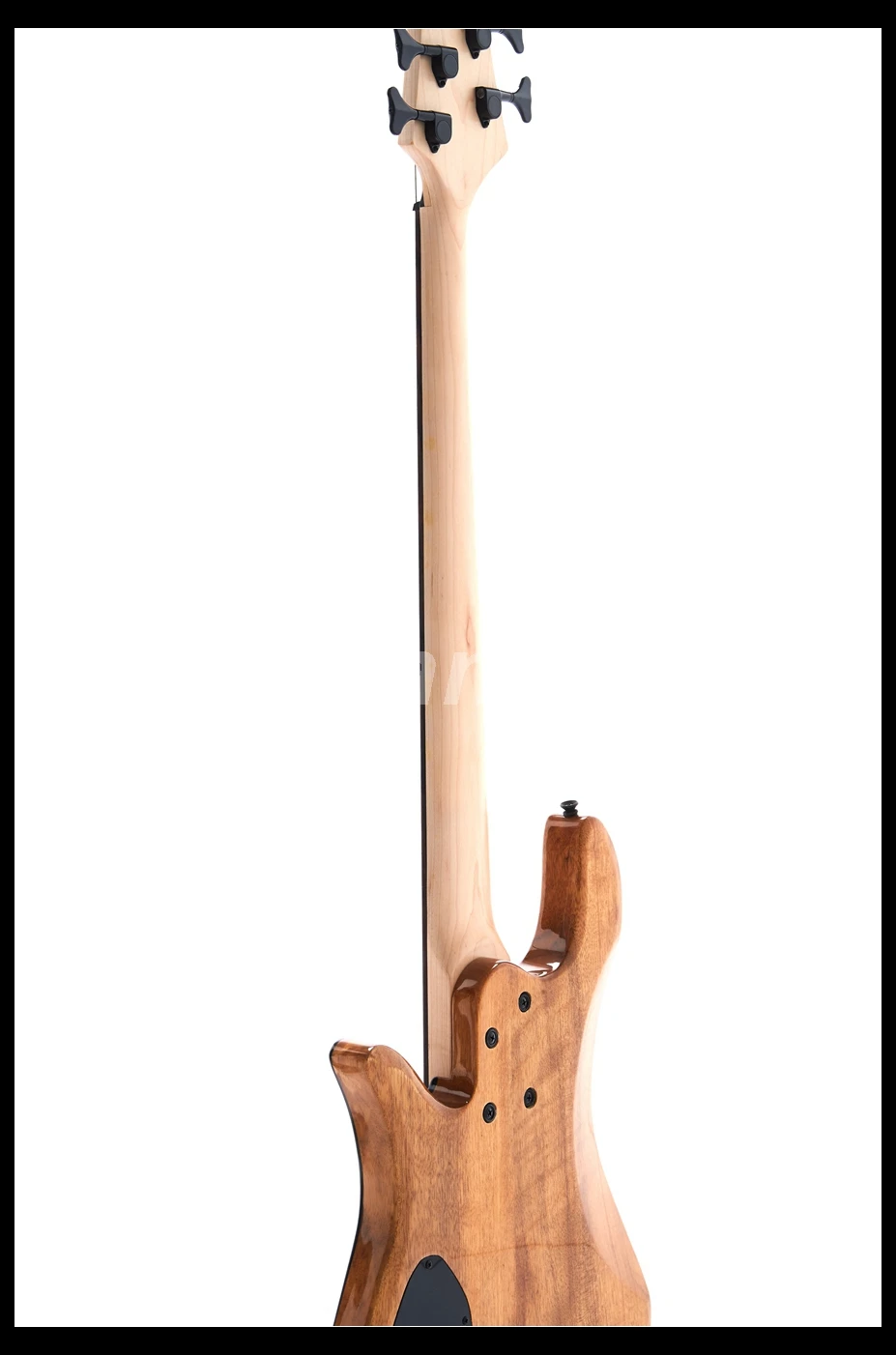 YINYANG 5 струн электрическая бас гитара под клен Топ ШПОН палисандр 2 Humbuckers пикапы