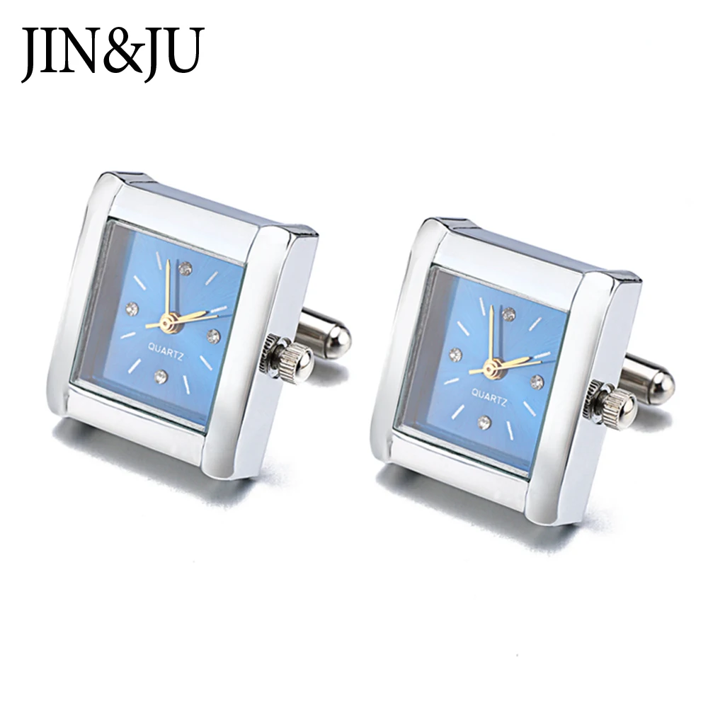 JIN & JU мужские ювелирные изделия хит продаж часы дизайн джентльмен запонки