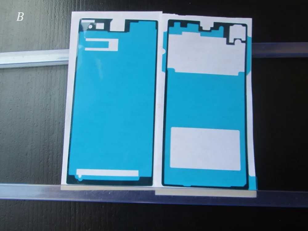 BLINGIRD передняя+ задняя клейкая лента наклейка для sony Xperia Z1 L39h C6903 C6906 C6943 ЖК-Корпус рамка Задняя крышка батареи