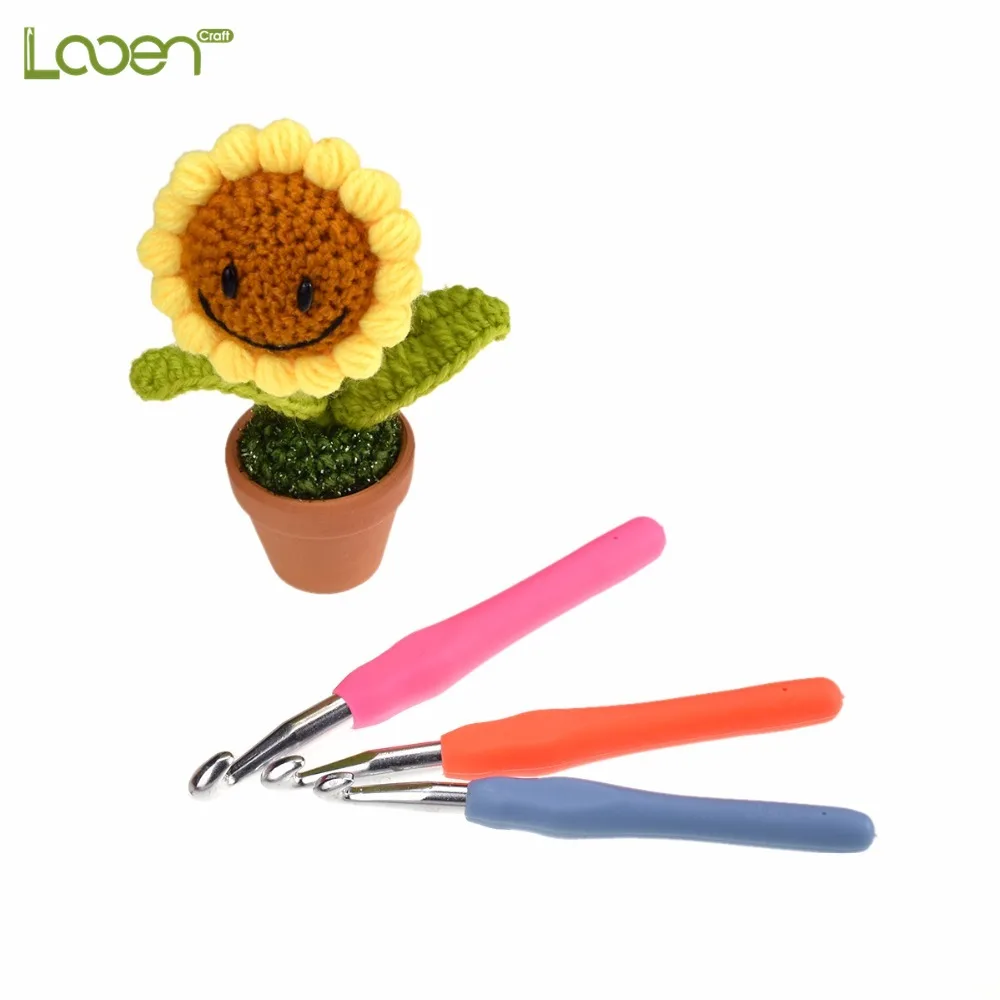 Крючки Looen большого размера 8 0/9 0/10 0 мм удобные ручки для вязания крючком крючки