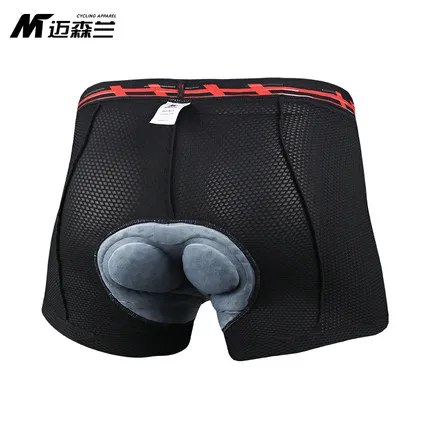 

MYSENLAN Cycling underpants men's summer cycling pants shorts bicycle underwear breathable four seasons silicone sponge