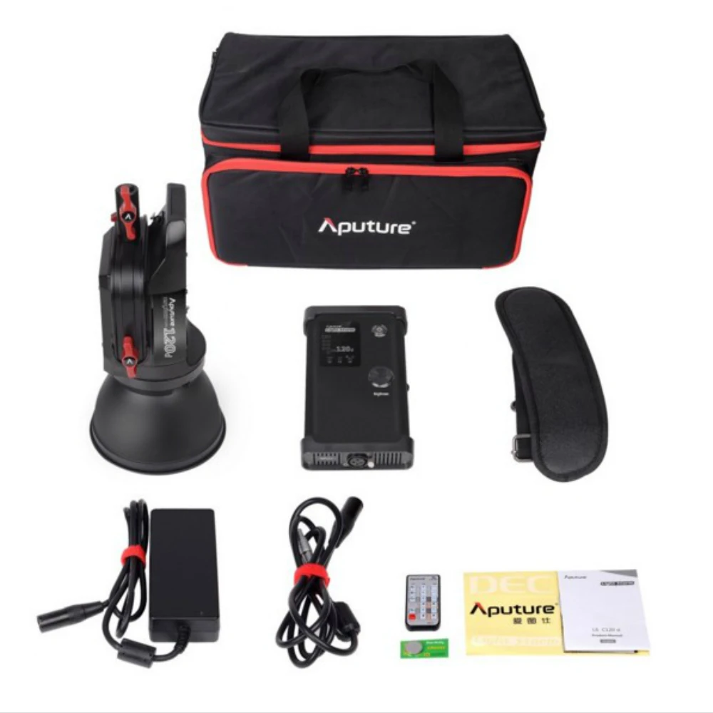 Aputure Light Storm COB 120d комплект 6000 K 135 W фотография светодиодный светильник 2 4G пульт