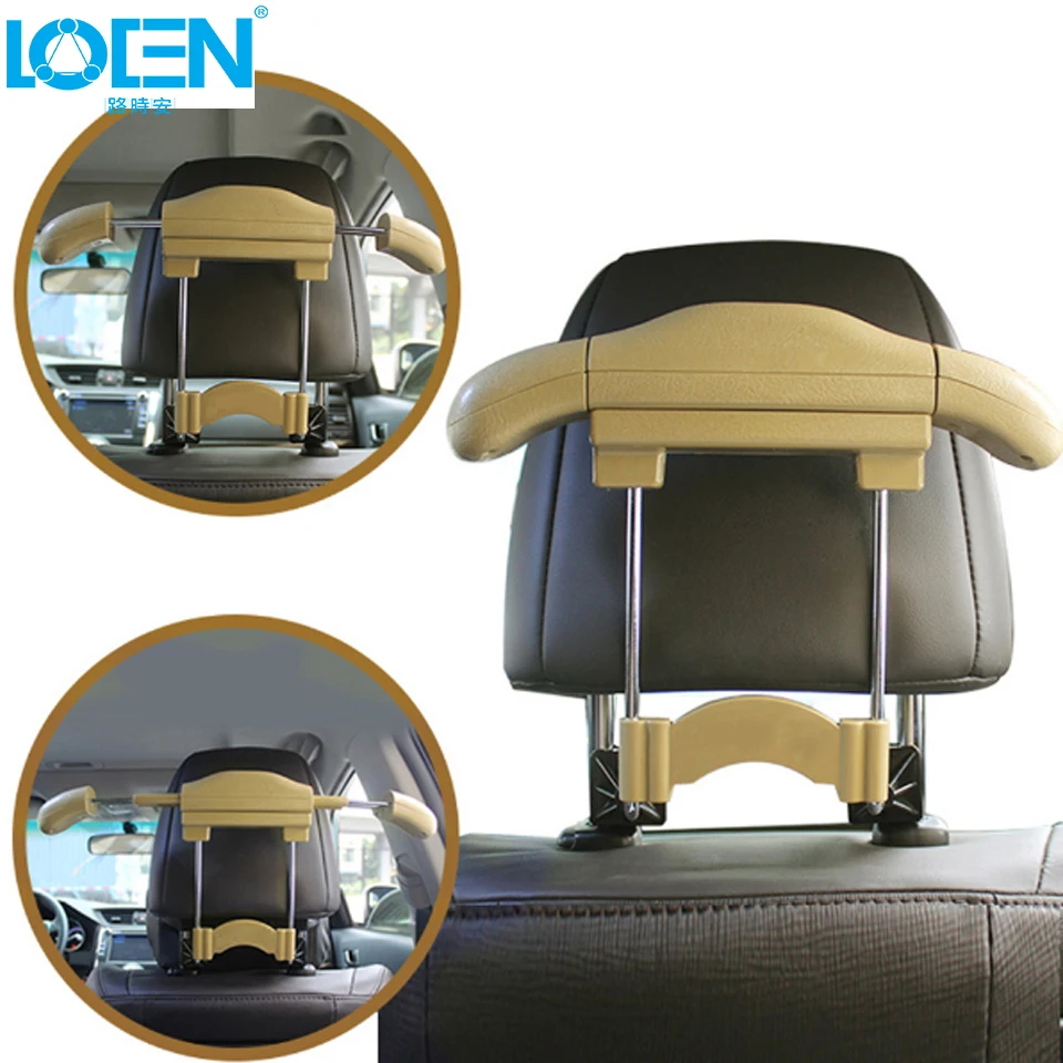

Multifunction Car Seat Back Hook Headrest Stretch Hanger Holder Fastener For Bags Coat Clothes Jackets Suits Auto Accessories
