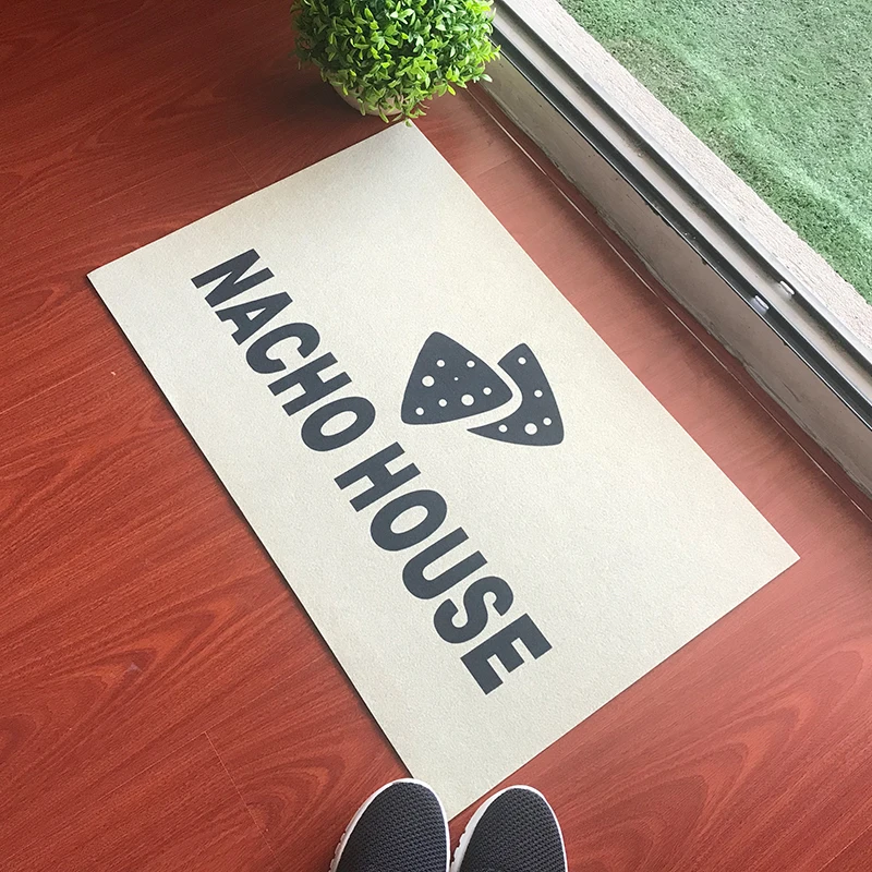Забавный дверной коврик входная передняя дверь Nacho House домашний для дома улицы