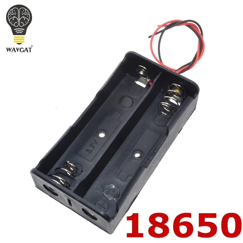 Блок питания WAVGAT держатель аккумулятора 18650 пластиковый коробка для хранения