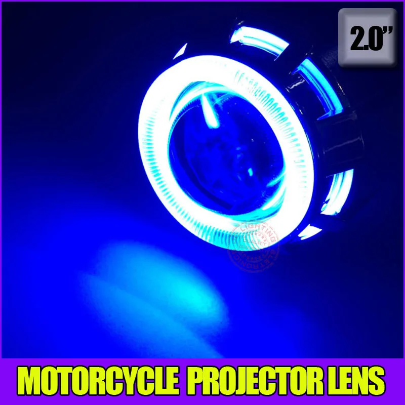 2.0 дюймовый автомобильный мотоциклетный проектор Объектив с hid ксеноновыми