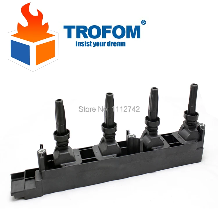

Auto Ignition Coil For CITROEN C4 C8 PEUGEOT 206 307 406 407 607 807 2.0 2.2 16V 597084 2526131A 9645333180 5970A5 0040100351