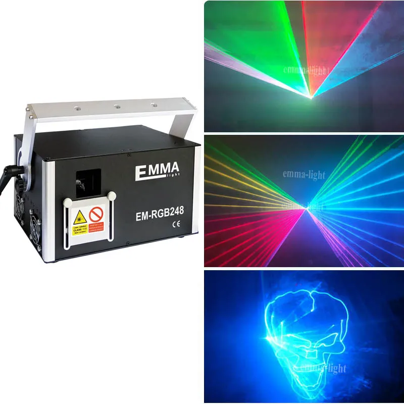 3000 МВт 3 Вт красный зеленый синий RGB разноцветный ilda dmx лазерный луч Анимация