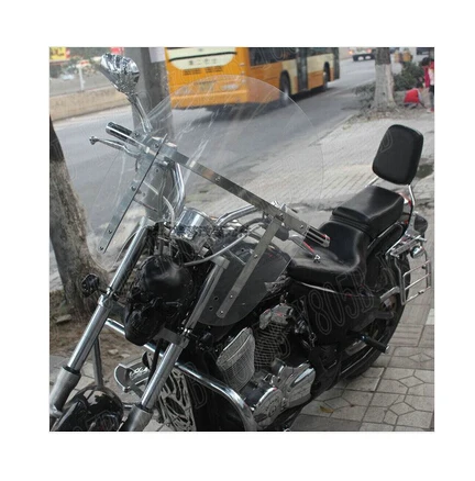 Лобовое стекло мотоцикла для Honda Shadow Spirit Sabre Aero ACE Steed VLX 400 600 1100 DLX VTX1300 1800 Magna VF