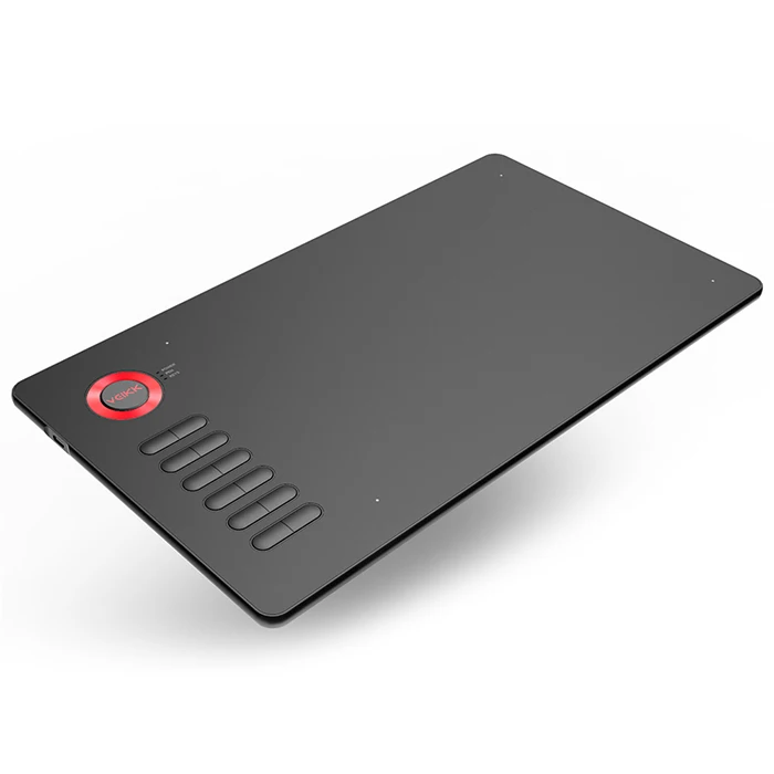VEIKK A15 10x6 дюймов цифровой планшет для рисования 0 9 см ультратонкий 5080LPI