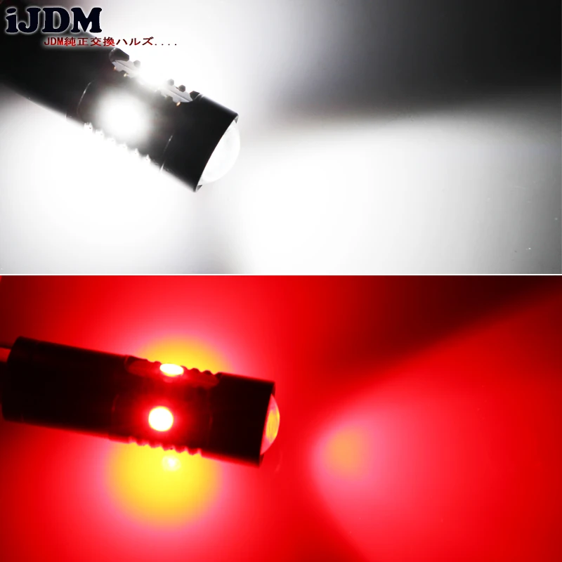 IJDM H21W светодиодный Canbus ОШИБОК BA9S BAX9S BAY9s T4 H6W для автомобиля Фары заднего хода или