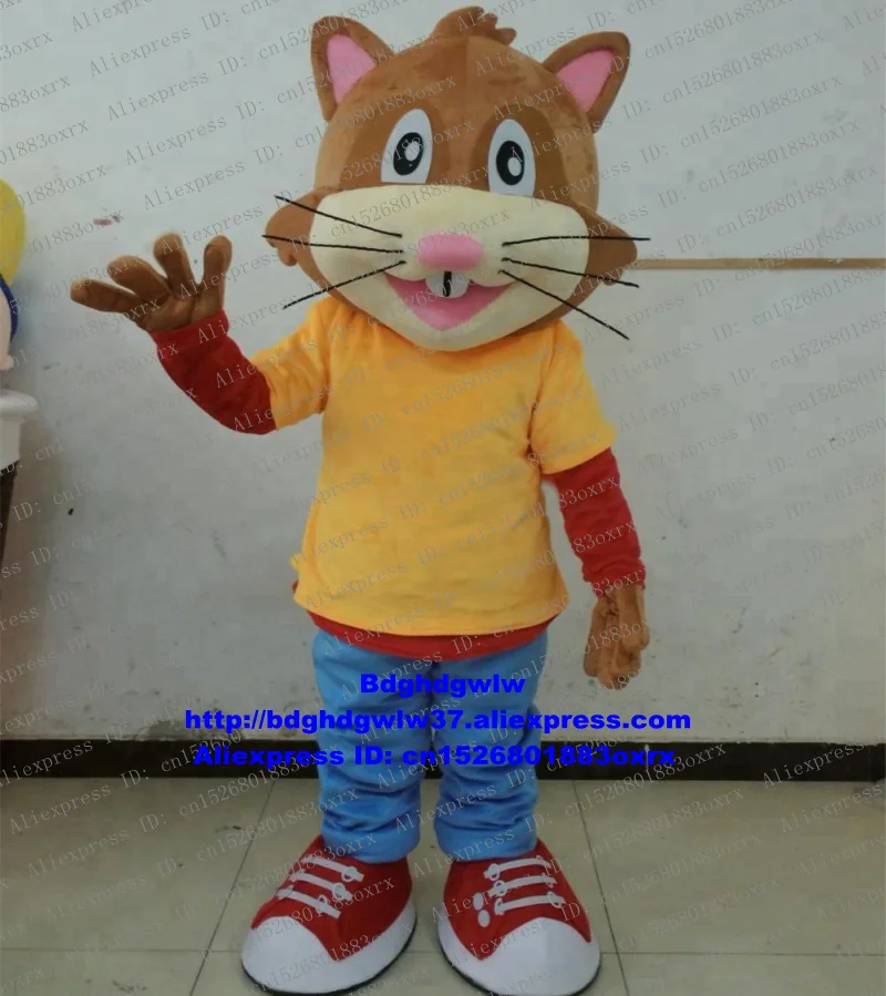 Коричневый желтый дикий кот Каракал Ocelot котенок талисман костюм мультфильм