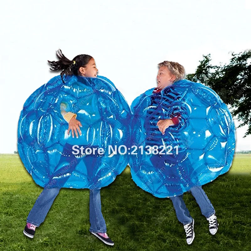 2 шт./компл. 90 см блестящий синий надувной бампер для мальчиков и девочек семейная