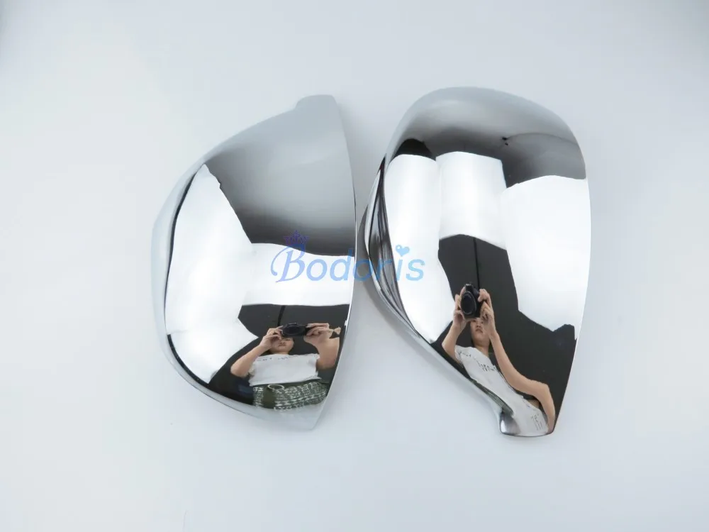 

For Volkswagen VW Amarok 2014 2015 2016 2017 2018 Side Mirror Overlay Rear View Cover Rearview Chrome Car Styling Accessories