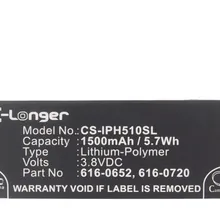 Обновление для iphone 5s батареи 616 0652616 0720 Apple A1234 A1457 A1516 A1518 A1528 A1529 A1530