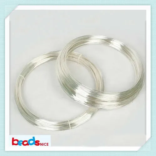 Beadsnice серебряная проволока 28 Калибровочная 0 3 мм круглая для рукоделия