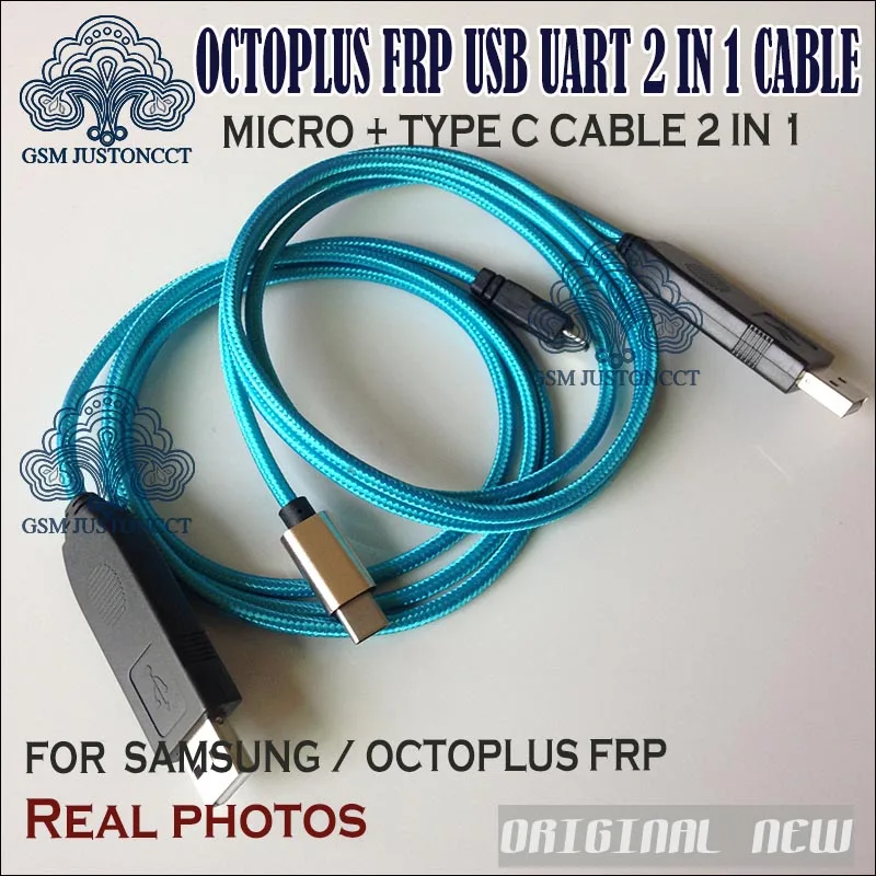 Кабель Octplus FRP UART 2 в 1 комплект (кабель Micro + type C) для octoplus dongle/eft dongle CHIMERA DONGLE/для