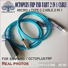 Кабель Octplus FRP UART 2 в 1 комплект (кабель Micro + type C) для octoplus FRP dongleeft dongle, CHIMERA DONGLEдля samsung