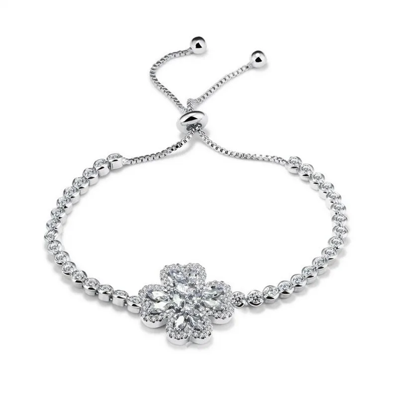 Модные Ladies украшений Flower моделирование браслет моды День Святого Валентина pulseiras