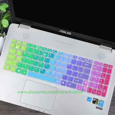 Color 3 Для ASUS VivoBook D541NA X540L X540LA D540S D540YA X540YA X540LJ X540LA F540U F541UA 15,6 дюймовый ноутбук клавиатура чехол - Цвет: Color 3