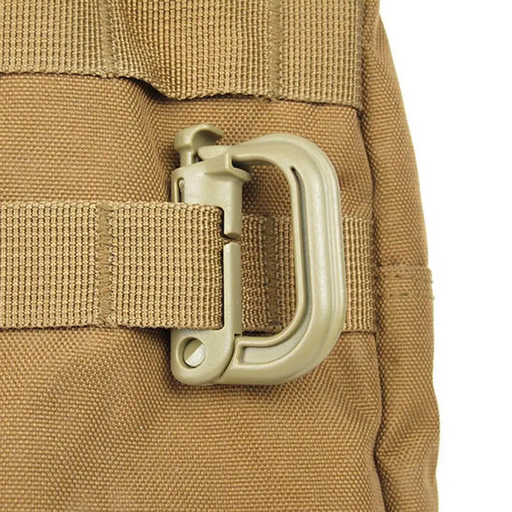 На открытом воздухе Альпинизм многоцелевой d-образное кольцо блокировки висит