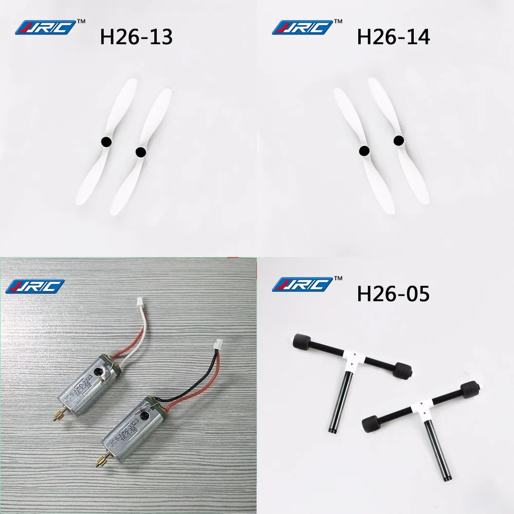 

JJRC H26 H26C H26D H26W RC Квадрокоптер запасные части моторный шасси пропеллер 8 шт. Бесплатная доставка