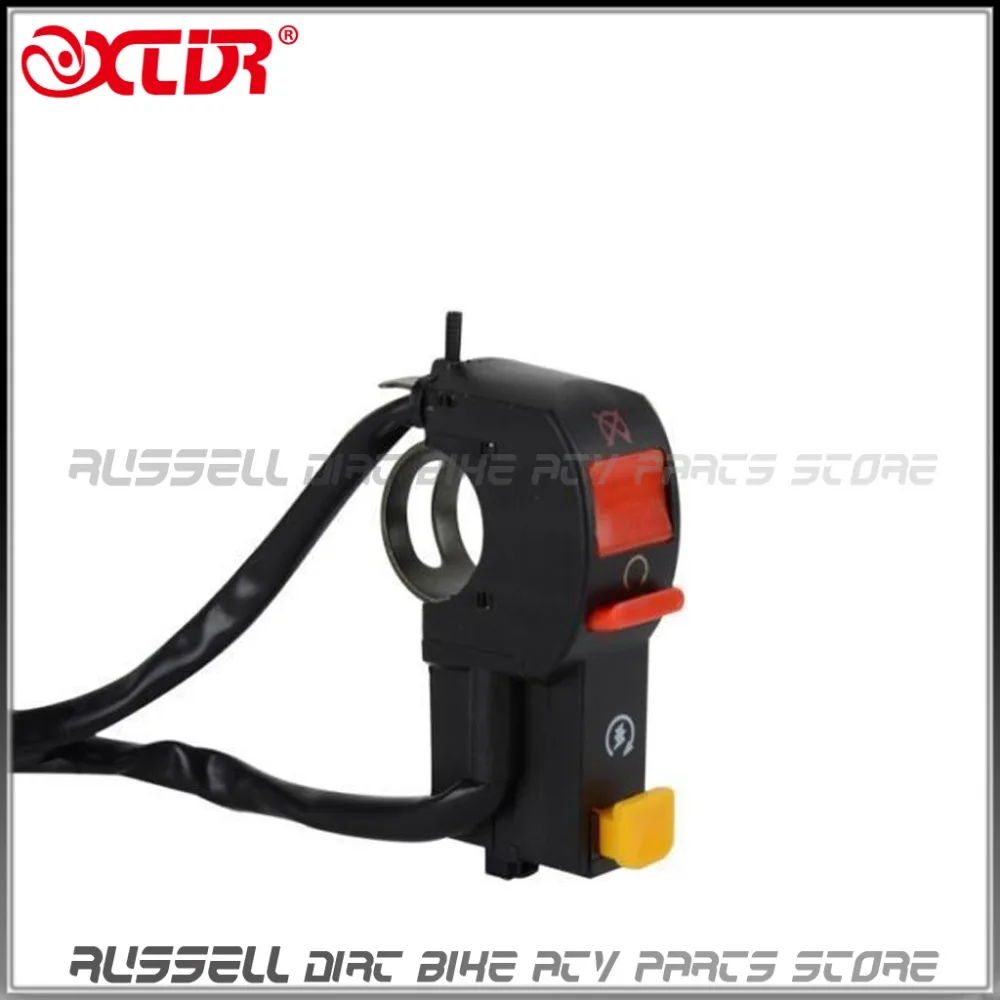 KILL SWITCH электрическая кнопка запуска 4 проводное соединение для мотоциклов с