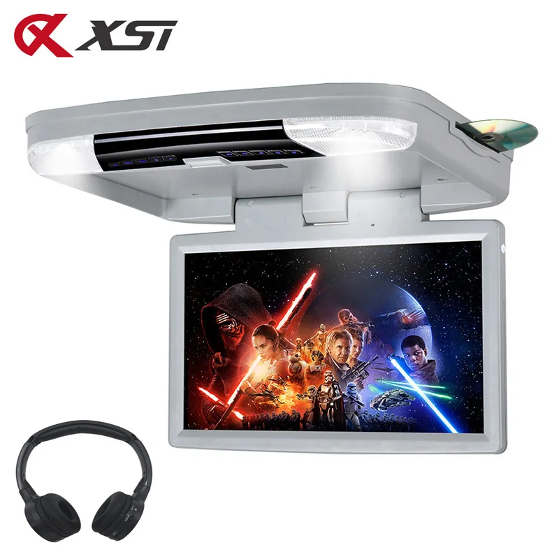 XST 15 6 дюймовый автомобильный потолочный монитор с откидной крышей MP5 DVD видео