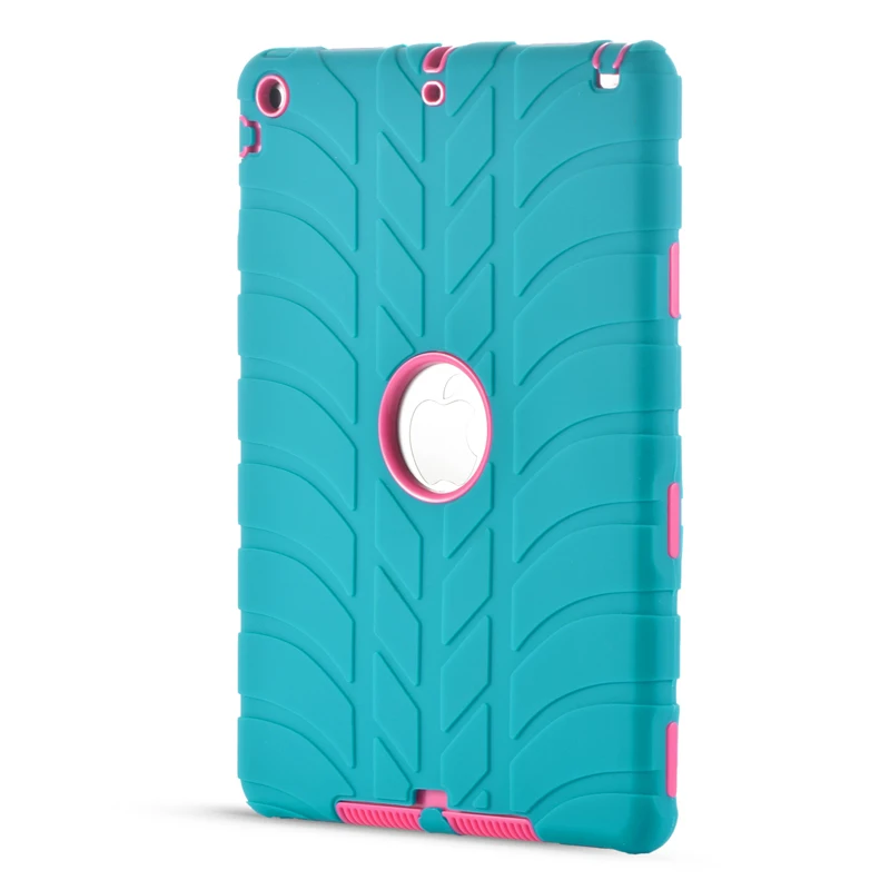 Чехол для iPad 2/iPad 3/iPad 4 Heavy Duty 3 in1 сильный Силикон + PC противоударный чехол 9 7 дюйма