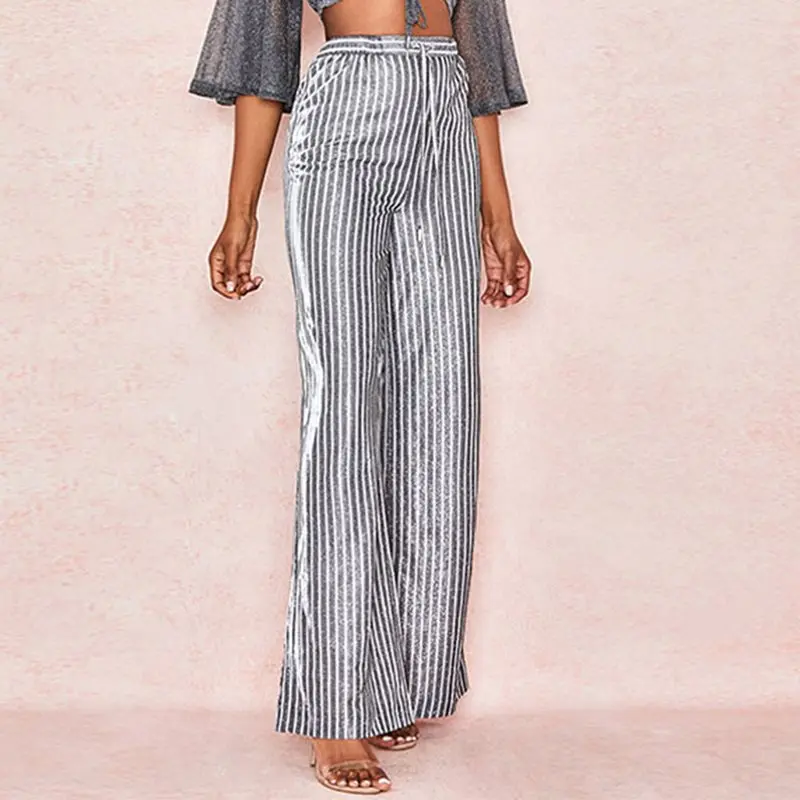 Летние повседневные Черные осенние женские брюки больших размеров в африканском